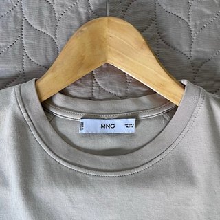 Camiseta MNG Beige Talla S
