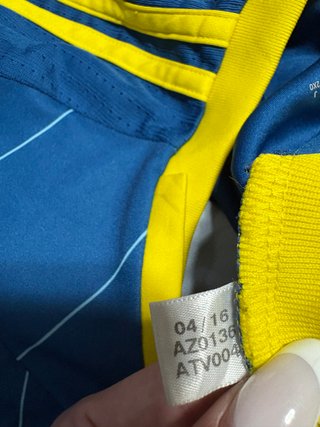 Camiseta Celta Adidas Azul y Amarilla