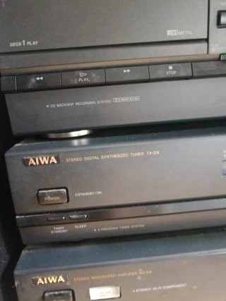 Equipo de Sonido Aiwa Negro