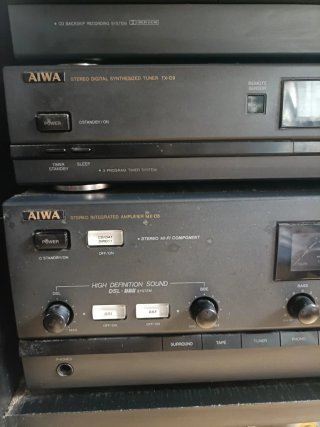 Equipo de Sonido Aiwa Negro