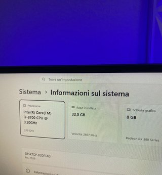 PC Gaming i7 | 32GB RAM | 3 SSD | RX 580 8GB