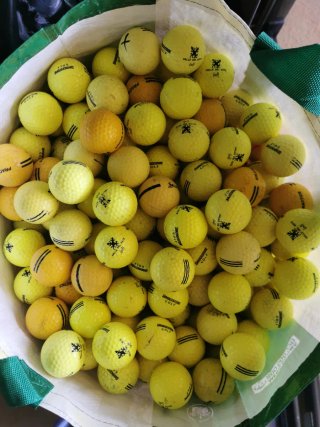 Lote 500 Pelotas Golf Usadas