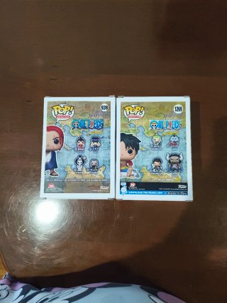 Funko Pop! One Piece Luffy y Shanks