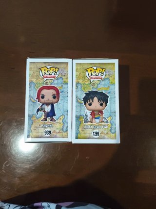 Funko Pop! One Piece Luffy y Shanks