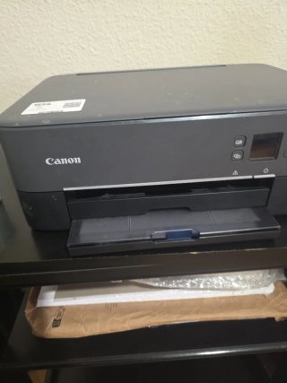 Impresora Canon TS5350 Negra/Gris Poco Uso