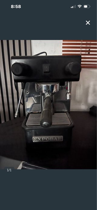 Cafetera Expobar averiada