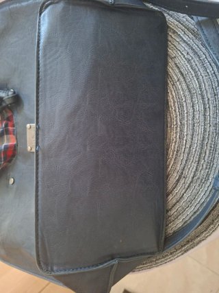 Bolso Pepe Jeans auténtico cuadros con marcas de u
