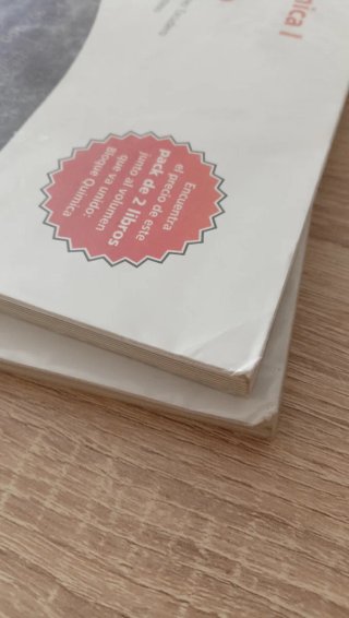 Física y Química I, 1o Bachillerato, lote 2 libros