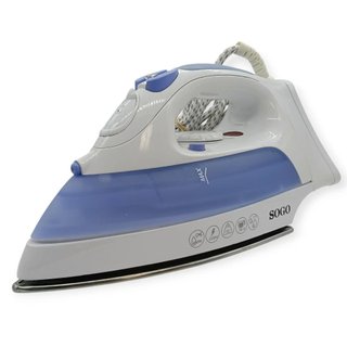 PLANCHA VAPOR SOGO SS-6425 CON BASE VASO Y MANUAL