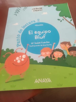 Lengua Andalucía ; El equipo Bluf. 2 Primaria