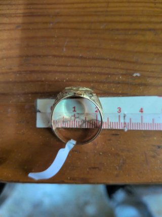 Sello grande Real Betis Balompié Oro 18k