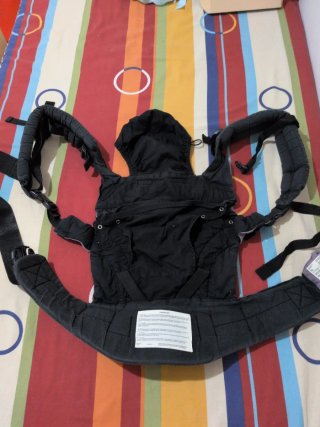 Mochila Portabebés Manduca Negra