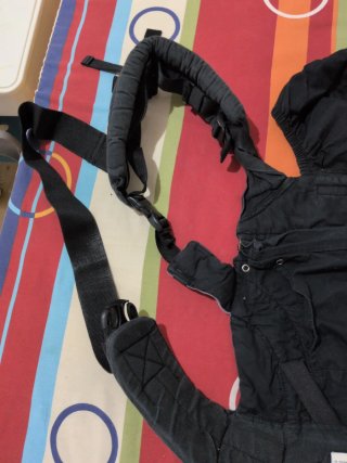 Mochila Portabebés Manduca Negra