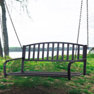 Dondolo Sospeso Giardino con 2 Posti 127x60x47 Cm