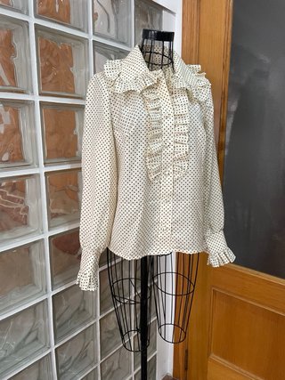 BLUSA VINTAGE 1970 ( ver medidas)