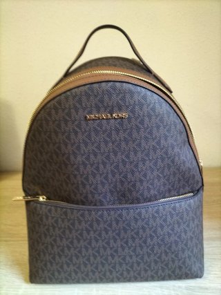 Mochila Michael Kors Marrón y Dorada