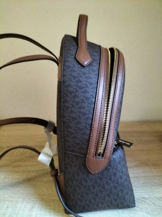 Mochila Michael Kors Marrón y Dorada