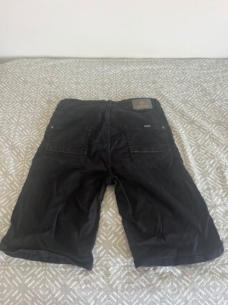 Pantalones cortos vaqueros negros Springfield