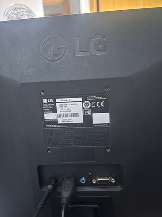 Monitor LG Nero
