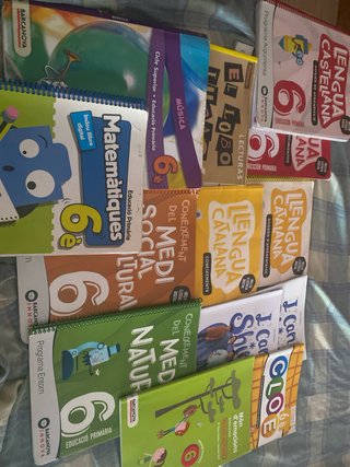 Libros de 1• ESO y 6• de Primaria