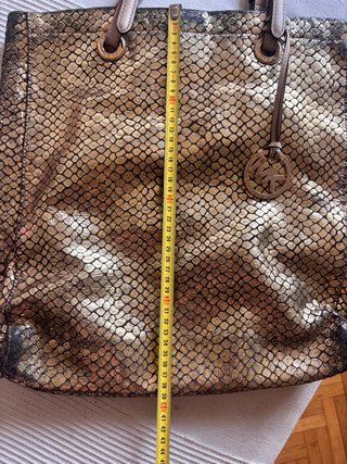Bolso Michael Kors Dorado Gran Capacidad