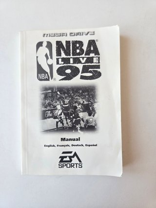NBA Live 95 Sega Mega Drive Caja e Instrucciones