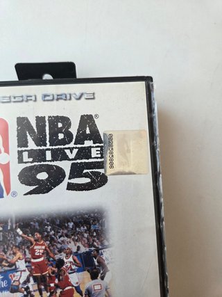 NBA Live 95 Sega Mega Drive Caja e Instrucciones