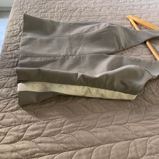 Top Zara Gris Elegante Espalda Abierta Talla S
