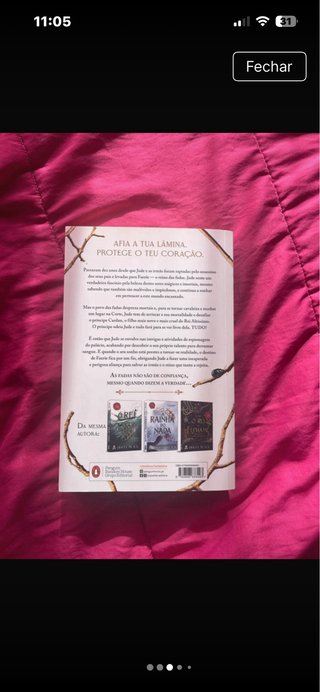 livro O Príncipe Cruel em português