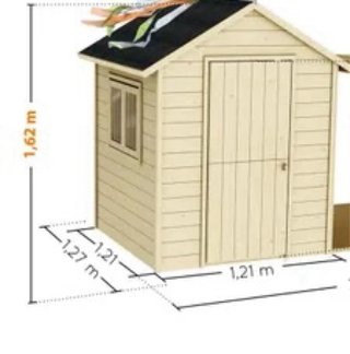 Casita de juguete infantil para exterior