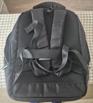 Mochila y Bolsa ordenador Negro