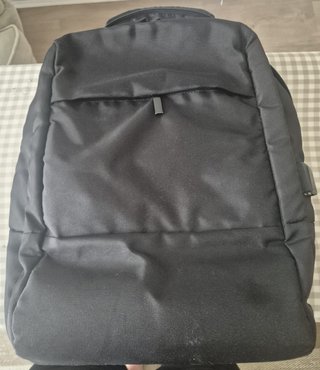 Mochila y Bolsa ordenador Negro