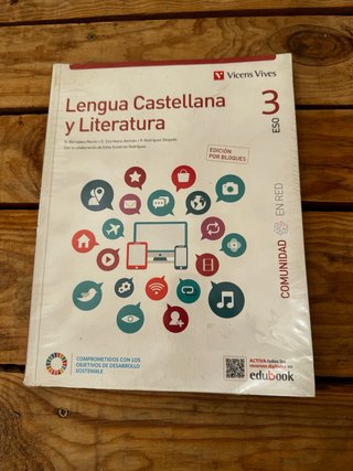 Libro de texto. Lengua y Literatura.
