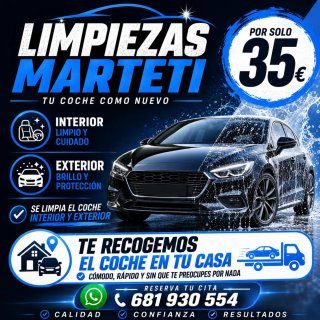 Limpio coche los recogo a domiclio