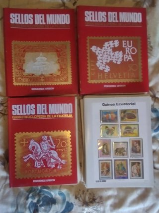 Collezione 800 francobolli del mondo