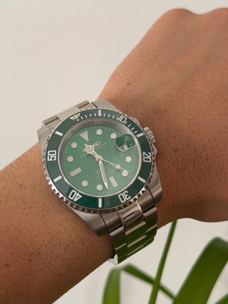 Reloj Seiko Mod Hulk Automático Verde
