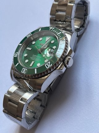 Reloj Seiko Mod Hulk Automático Verde