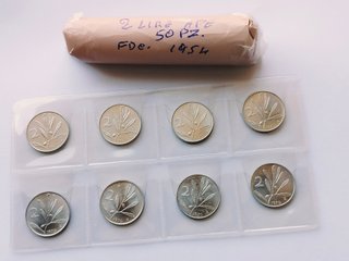 50 Monete 2 lire Ape F.D.C.+ 8 Spl - LEGGI