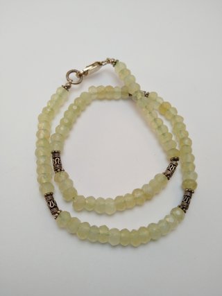 Gargantilla de Jade y Plata
