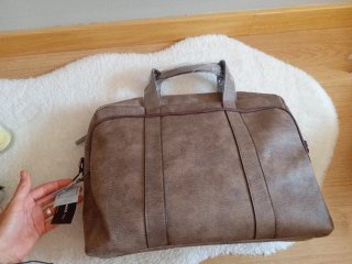 Bolso portátil Misako marrón