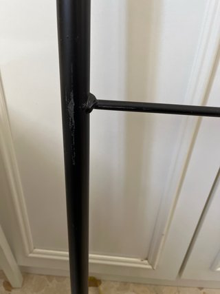 Cabecero de cama 90 cm negro