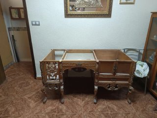 Mueble antiguo madera para restaurar