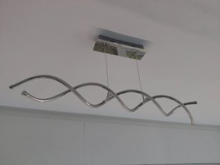 Lámpara Techo LED Diseño Espiral.