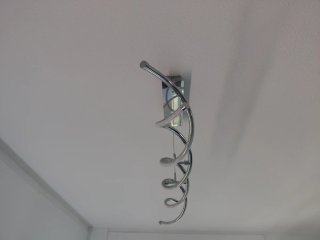 Lámpara Techo LED Diseño Espiral.