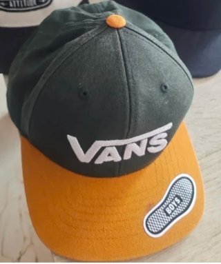 Gorra Vans Verde y Naranja