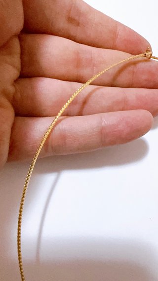 Collana semirigida in oro giallo 18kt 750