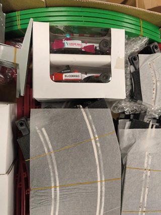 Circuito Scalextric Bilbao 1/32 nuevo 13 metros