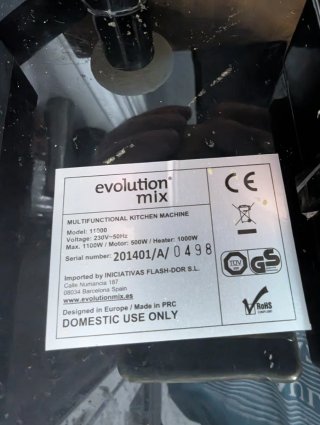 Robot Cocina Evolution Mix