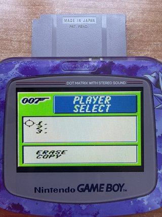James Bond 007 Game Boy Nintendo