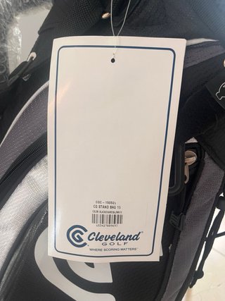 Bolsa de Golf Cleveland Trípode Negra